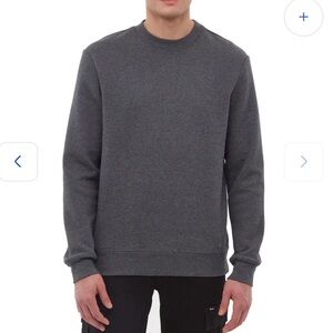 Bench Men's Crew Neck Fleece Sweatshirt - Gray